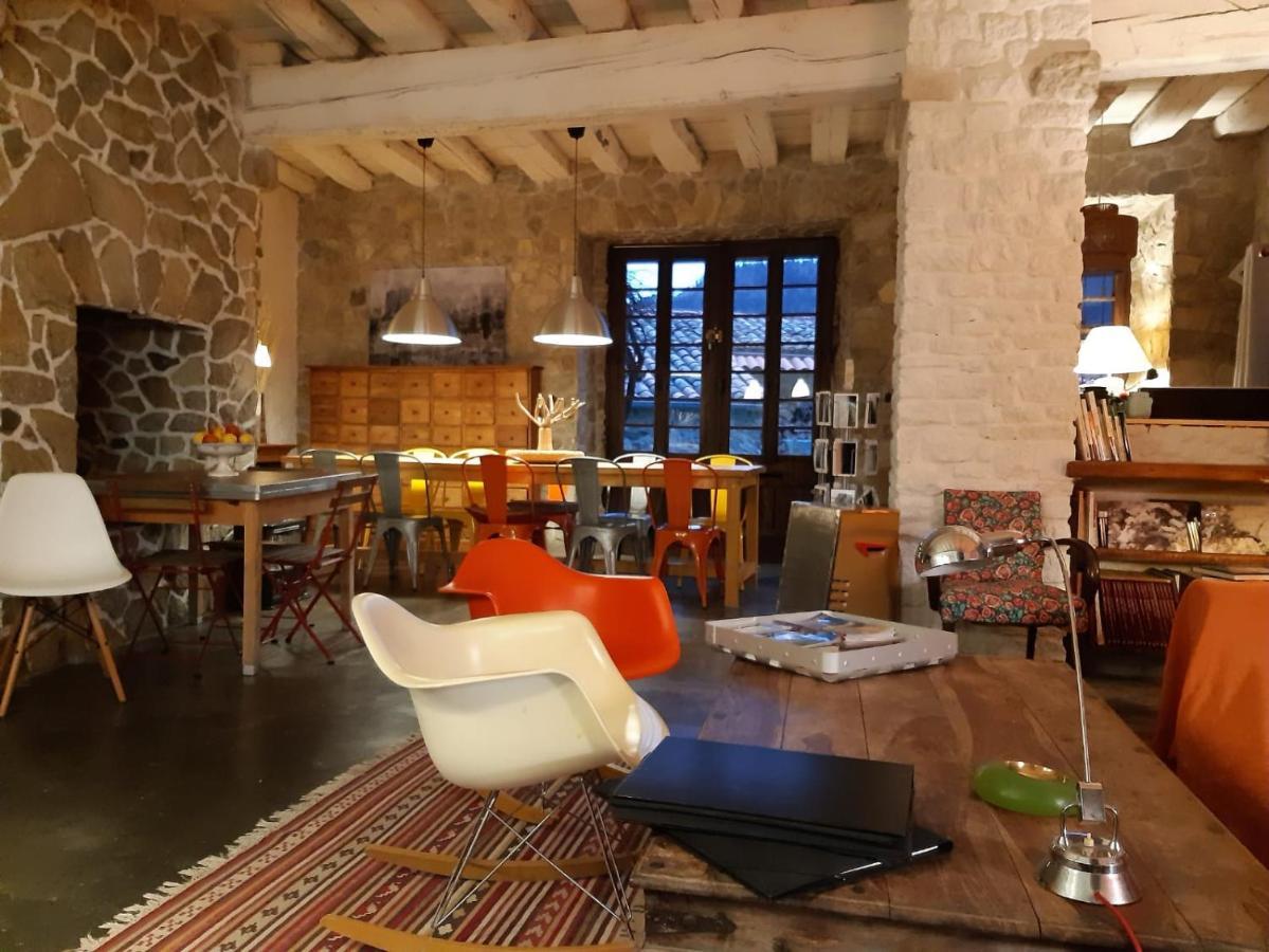 la maison sous le château Montségur Exterior foto